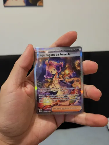 Carta TCG POKÉMON - Traquinagem da Acerola