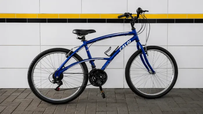 Bicicleta Caloi 100 | 21 marchas azul | em bom estado