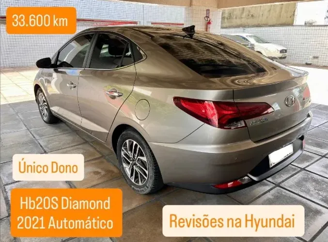 Hyundai HB20S Diamond 1.0 TB Flex 12V AUT 2021