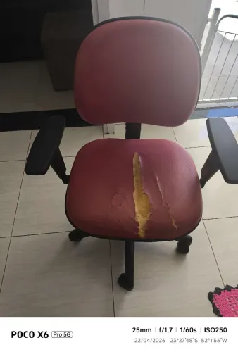 Cadeira para reforma 