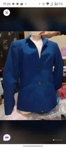 Blazer de Alfaiataria Azul Masculino