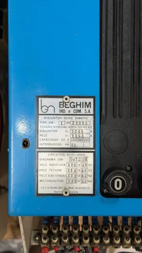 Beghim Disjuntor Caixa Aberta Tripolar 1250a Fixo Motorizado