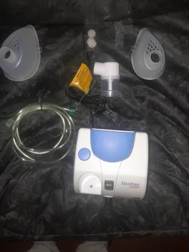 Nebulizador e inalador usado 2 vezes 