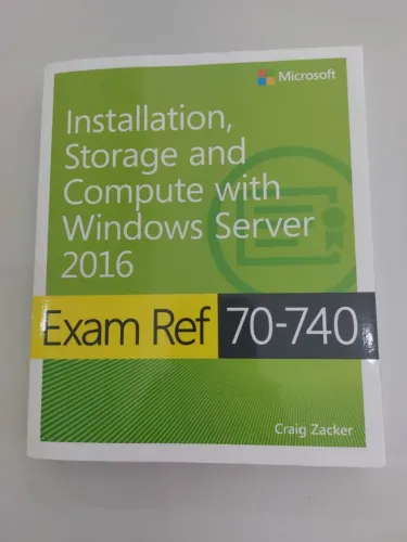Livro Exam Ref 70-740 Microsoft