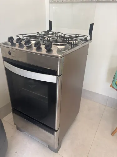 Fogão Brastemp Inox 4 Bocas