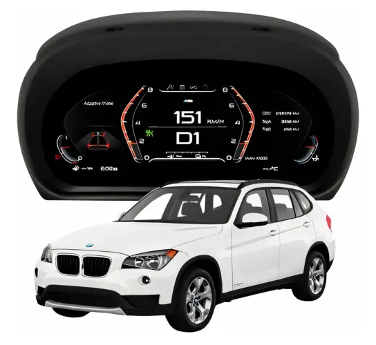 Painel tft digital BMW X1 2009 a 2015