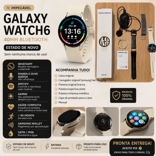 Samsung watch 6 40mm Bluetooth