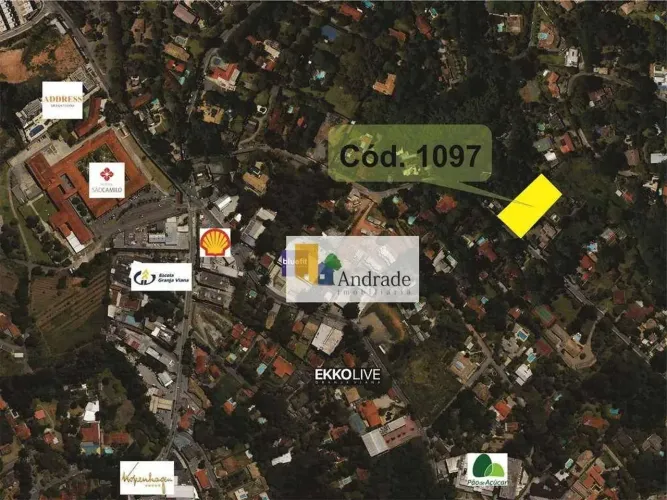 Terreno, 2 m² - venda por R$ 2.490.000,00 ou aluguel por R$ 15.741,25/mês - GRANJA VIANA