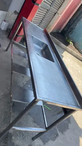 Pia de inox