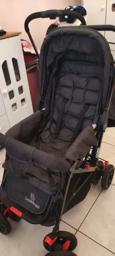 Carrinho com alça reversível bambinelli