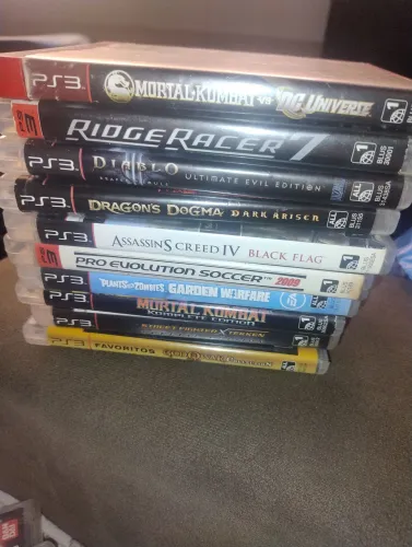 lote de 21 jogos de ps3 (Ou venda individual)