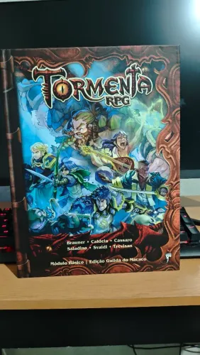 Tormenta RPG com escudo do mestre 