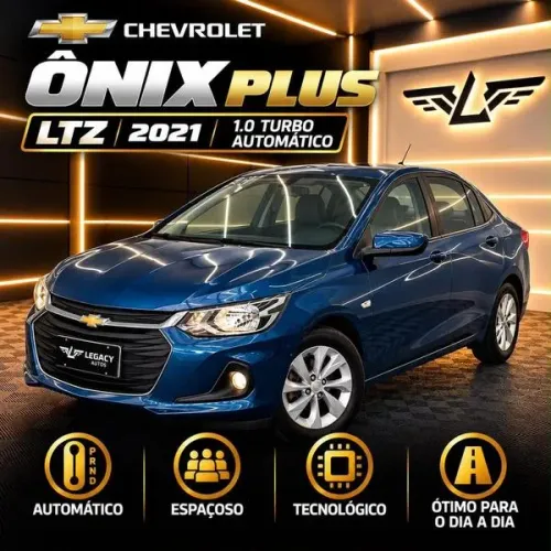 Chevrolet Onix Plus LTZ 1.0 12V TB Flex Aut. 4P 2021