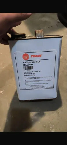 Óleo para chiller da trane
