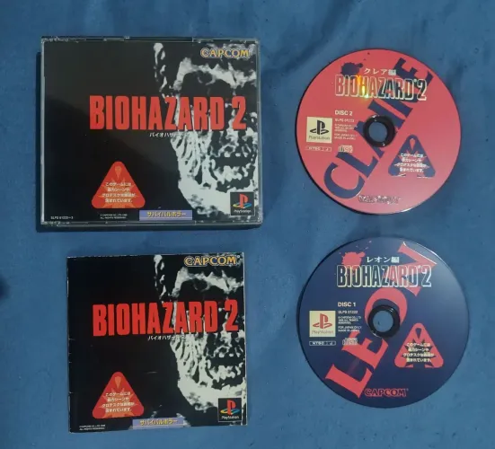 Jogo Resident Evil 2 PS1 Japonês