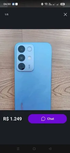 REALME C85 4 DIAS DE USO GARANTIA DE UM ANO REALME 3 DIAS LOJA