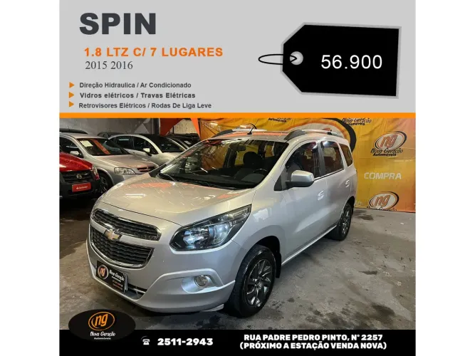 Chevrolet Spin LTZ 1.8 8V Econo.flex 5P Mec. 2016