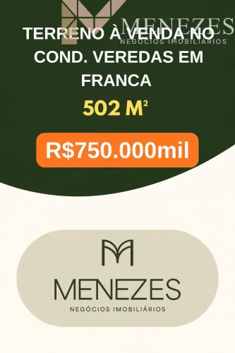 Terreno à venda no Condomínio Veredas