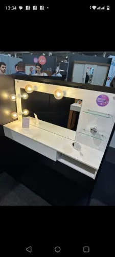 Penteadeira Camarin Novo Produto Na Caixa/Entrega É Montagem Grátis Loja R&L Moveis