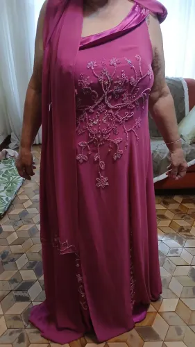 Vestido de Festa Bordado