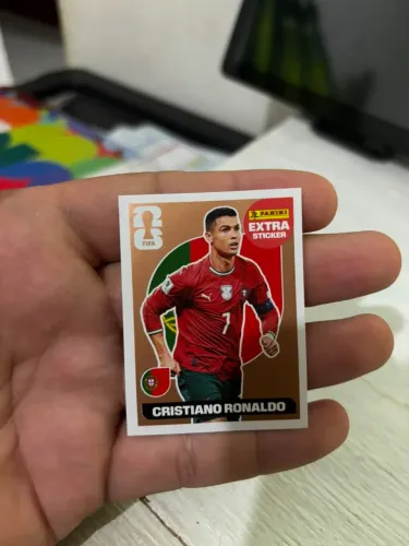 Figurinha CR7 legend bronze copa 2026