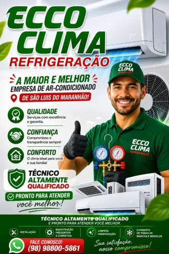 Manutenção e instalação de ar condicionado