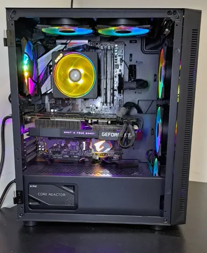 PC Gamer Ryzen 7 2ª Geração + RTX 2060 SUPER 8GB + RAM 16GB 3000MHz + SSD NVMe 128GB