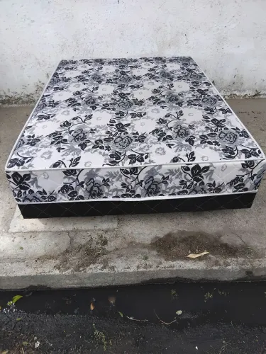 Base cama box casal
