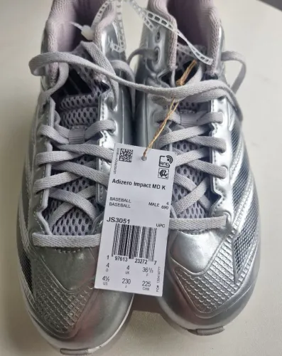 CHUTEIRA BASEBALL ADIDAS ADIZERO * TAMANHO 4,5 (USA) 