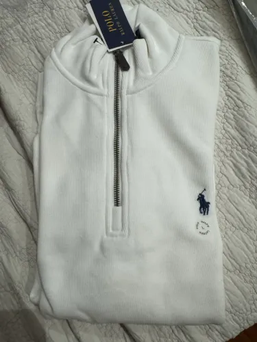 Quarterzip branco ralph Lauren original (aceito ofertas)