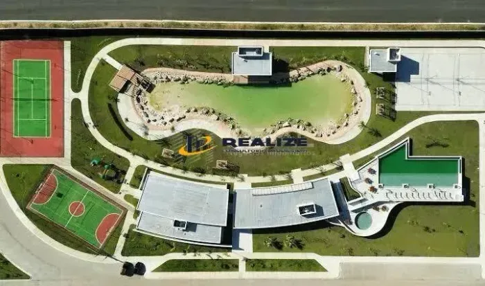 Favorável ao Porto Açu Cidade Jardim RESORT 10X20 (200 M2) Estuda Pegar 01 Carro Lote Con
