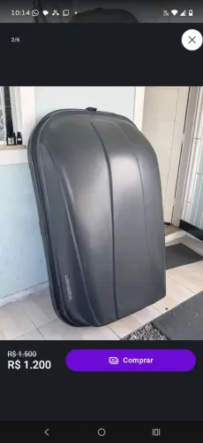 Vendo bagageiro para carro .