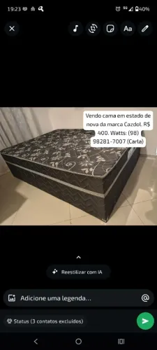 Cama Box Casal