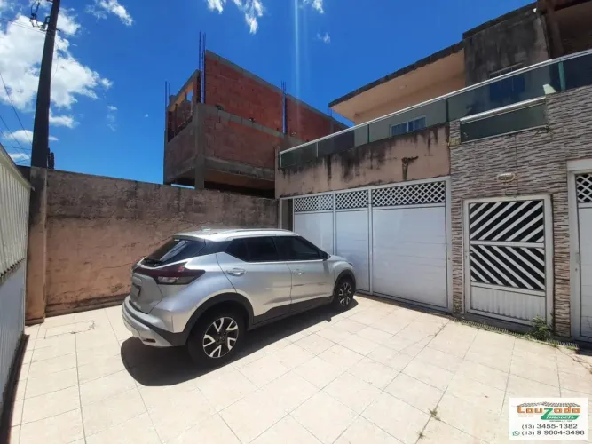 Casa para Locação em Peruíbe, Jardim Ribamar, 2 dormitórios, 1 suíte, 1 banheiro, 1 vaga