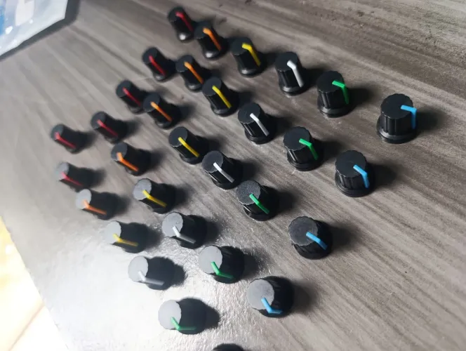 Botão Canob para mesa de som 