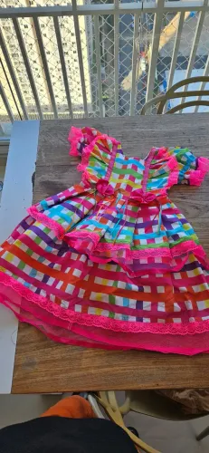 Vestido Festa Junina Novo 4 anos