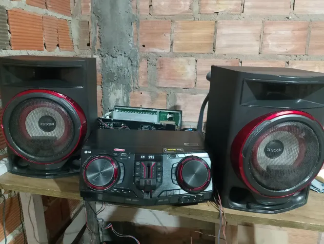 Som completo lg cj 87 funcionando perfeitamente