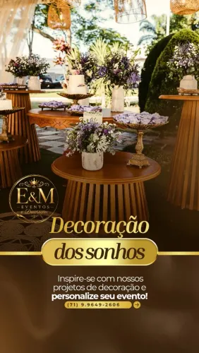Decoraçoes para eventos