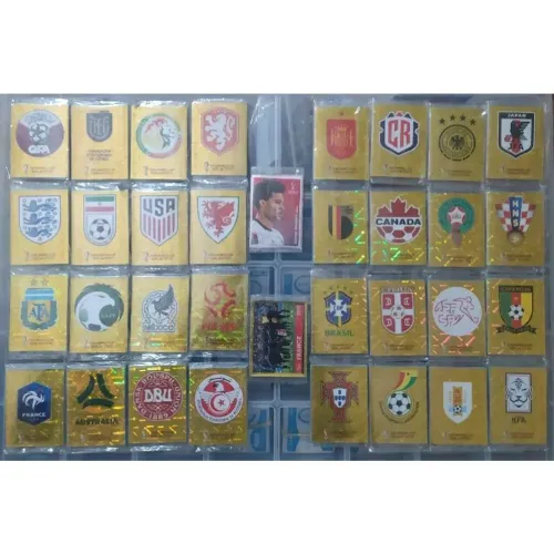KIT COMPLETO COPA 2022 + 2 KITS COCA COLA - PRODUTO ORIGINAL PANINI
