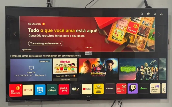 Tv 55 LG 4K com Alexa
