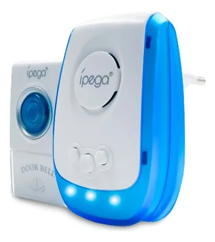 Campainha Sem Fio Residencial Wireless 100 Metros 32 Toques