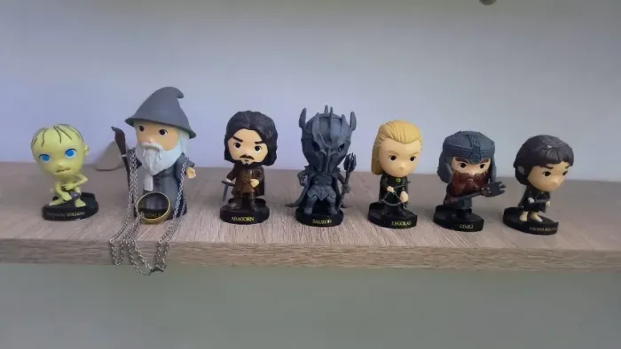 Coleção Completa O Senhor dos Anéis Bob's + Anel do Poder | Gandalf, Aragorn, Sauron, Lego