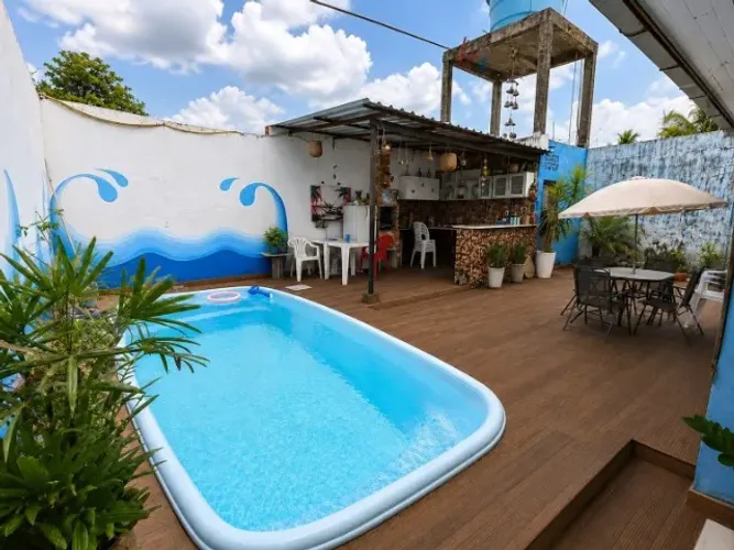 CASA COM PISCINA A VENDA - COLON. TERRA NOVA