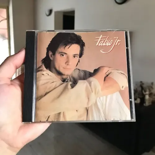 raro cd + lp fábio junior - cd Choro (1984) + lp sem limites pra sonhar