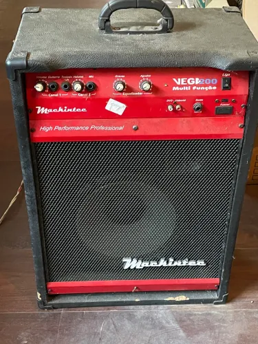 Amplificador Mackintec Vega 200 (Microfone de brinde)