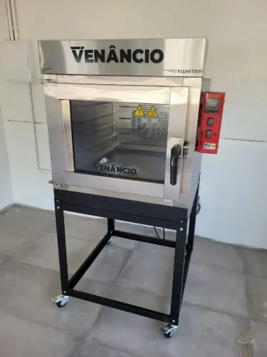 NZ. Forno turbo inox 5 telas a gás Venâncio