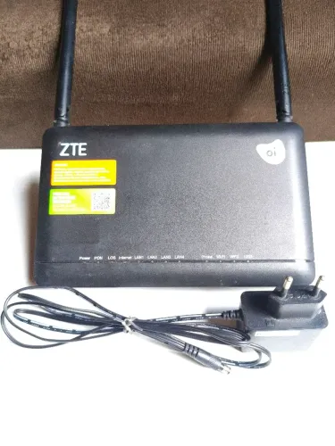 Roteador ZTE ZXHN F670L GPON Dual Band 2.4G e 5G Funcionando