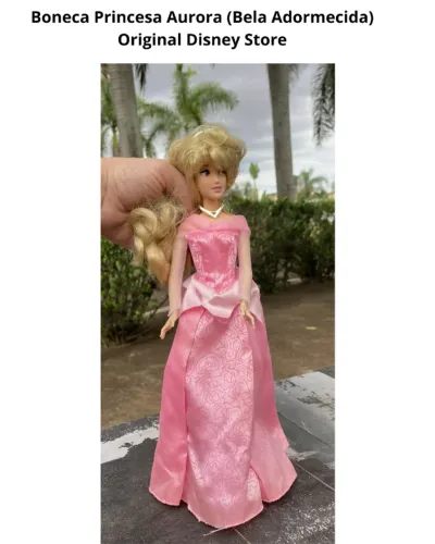 Boneca Princesa Aurora Bela Adormecida Disney Store