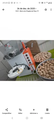 Máquina de fazer salgados