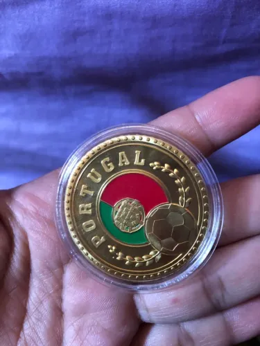 MOEDA COLECIONÁVEL DE PORTUGAL COLECIONADOR